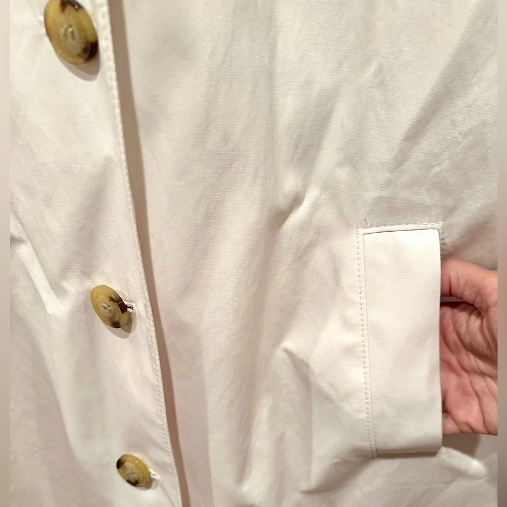 Lauren Ralph Lauren Balmacaan Hooded Raincoat - Picture 5 of 15